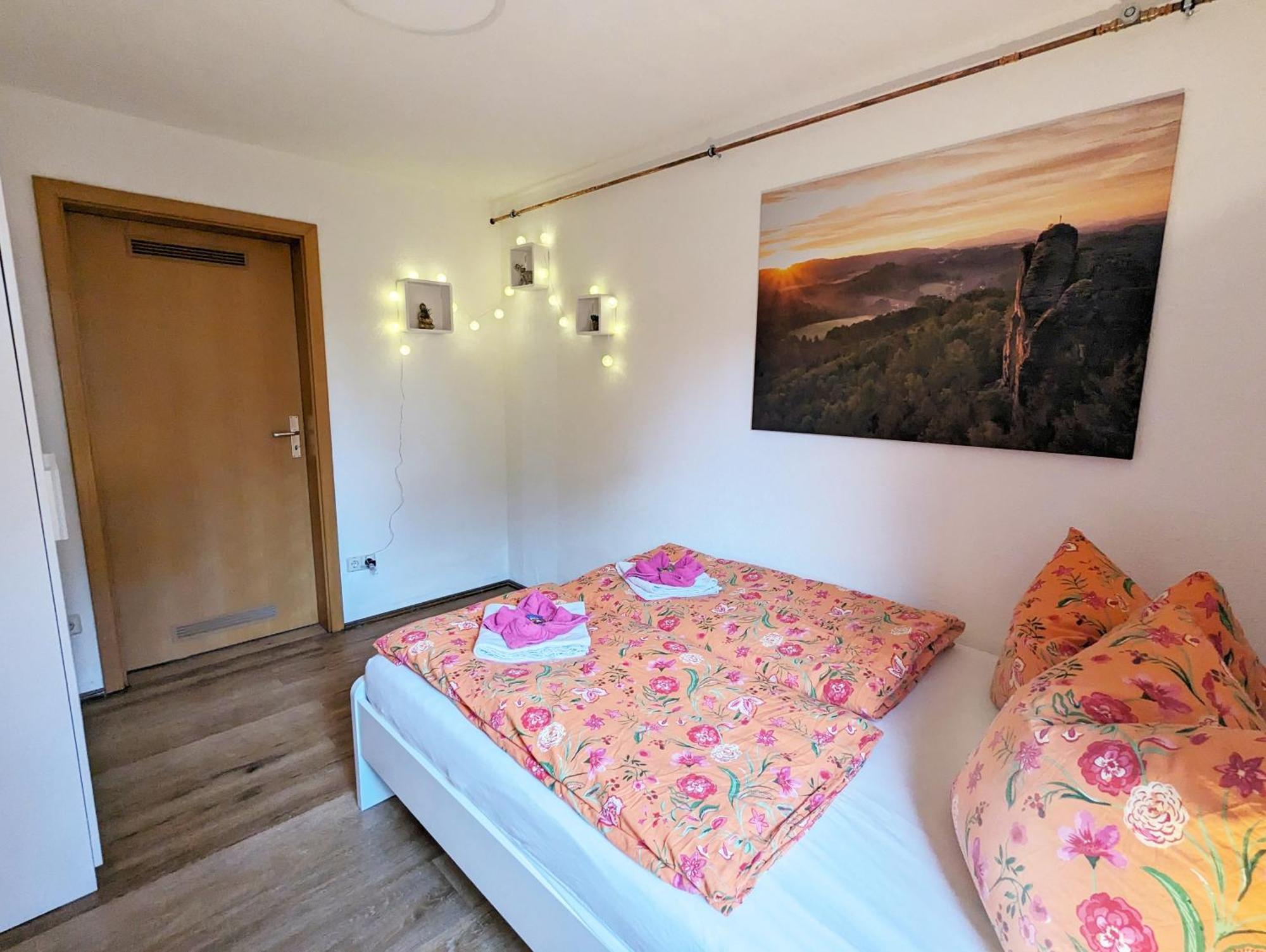 S3 - Urlaubsmagie - Fuer 4P Mitten Im Elbsandsteingebirge Sebnitz Buitenkant foto